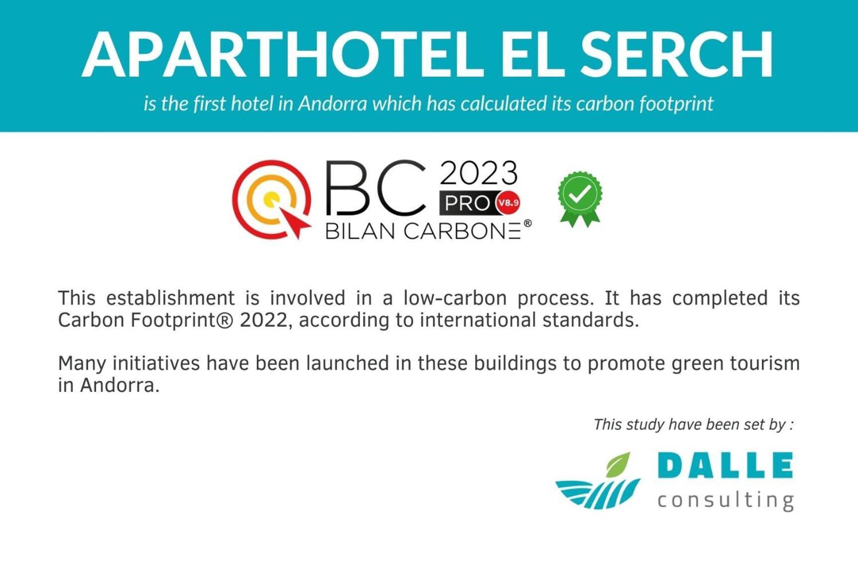 Aparthotel El Serch Andorra la Vella Eksteriør bilde